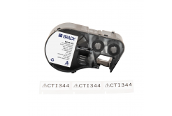 Brady M4-89-422 / 170737, 12.70 mm x 38.10 mm, Polyester, text negru / fundal alb