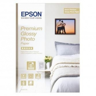 Epson Glossy Photo Paper C13S042155, 255 g/m2, A4, 15buc., lucios, alb, hârtie fotografică