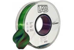 Professional Lab FG-P116-E1, 3D filament, PLA Silk, Tri Color, Red, Blue, Green, 1kg, 1,75mm