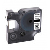 Dymo 18055, S0718300, 12mm x 1, 5m text negru / fundal alb, tub termocontractibil, banda compatibila