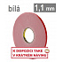3M VHB™ 4950, gro. 1,1 mm; alb bandă acrilică dublu adezivă de înaltă aderență 19 mm x 3 m