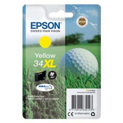 Epson T34744010, T347440 galben (yellow) cartus original