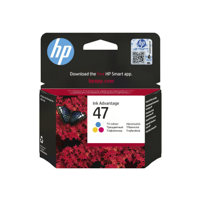 HP 47 6ZD61AE#BHK color cartus original