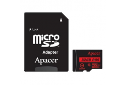Apacer card de memorie Secure Digital Card V10, 32GB, micro SDHC, AP32GMCSH10U5-R, UHS-I U1 (Class 10), cu adaptor