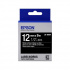 Epson LabelWorks LK-4BWV C53S654009 12mm x 9m, text alb / fundal negru, banda original