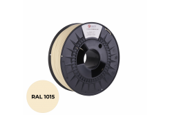 C-Tech 3DF-P-PETG1.75-1015 3D filament, PREMIUM LINE, PETG, fildeș deschis, RAL1015, 1,75mm, 1kg