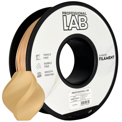 Professional Lab FG-P50-E1, 3D filament, PLA+, 1,75mm, 1000g, Auriu (Sand Gold)