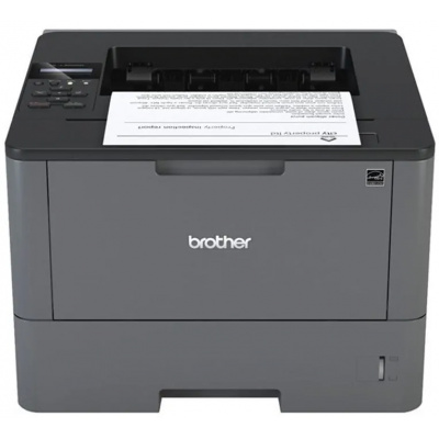 Brother HL-L5100DN imprimanta laser - A4, 40ppm, 1200x1200, 256MB, PCL6, USB 2.0, LAN, DUPLEX