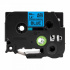 Banda compatibila Brother TZ-S561 / TZe-S561, 36mm x 8m, extr.adh. text negru / fundal albastru