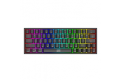 Marvo SHOGO 63, tastatură US, gaming, cablat (USB), negru, mecanică, lumina de fundal