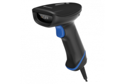 Newland HR23 NLS-HR2300-V2-SA-W​ Seria Dorada, scanner portabil, pentru domeniul medical, 2D, imager, IP52, USB, inclusiv cablu drept (alb, 2 m), suport de birou/perete