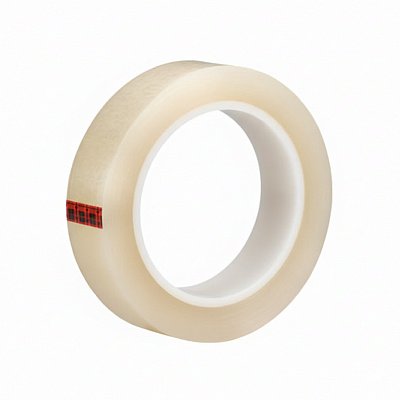 3M Transparent Film Tape Scotch 600, transparenta bandă adezivă pe o singură parte, rola 25 mm x 66 m