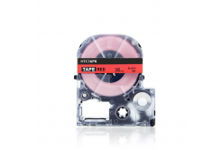 Epson HTC36PK, 36mm x 8m, text negru / roz fundal, banda compatibila