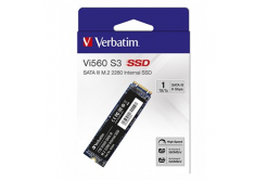 Verbatim 49364 Vi560, Unitate SSD internă, 1000GB, SATA III, 560 MB/s-R, 520 MB/s-W, negru