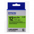 Epson LabelWorks LK-4GBF C53S654018 12mm x 9m, text negru / fundal verde, fluorescent, banda original