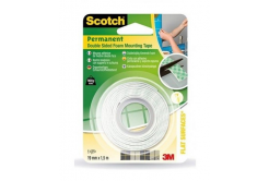 Bandă din spumă adezivă dublu-față pentru montaj 3M Scotch-FIX (331915B), 19 mm x 1,5 m