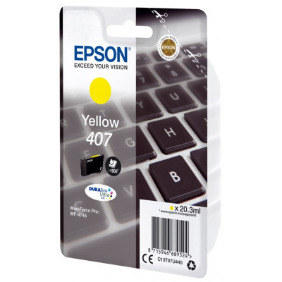 Epson 407 C13T07U440 galben (yellow) cartus original