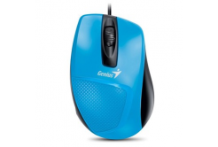 Genius Mouse DX-150X 31010231102, 1000DPI, Optical, 3tl., Cu fir USB, albastru