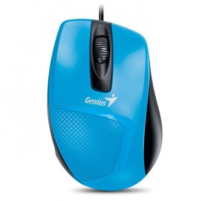 Genius Mouse DX-150X 31010231102, 1000DPI, Optical, 3tl., Cu fir USB, albastru