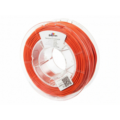 Spectrum 3D filament, S-Flex 85A, 1,75mm, 250g, 80569, lion orange