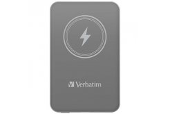 Verbatim 32244 baterie externă cu încărcare wireless, 5V, 5 000mAh, gri
