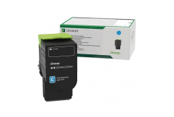 Lexmark 75M2HC0 azuriu (cyan) toner original