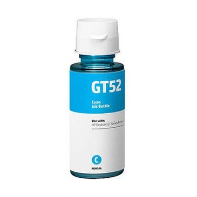Cartus compatibil cu HP GT52 M0H54AE azuriu (cyan) 