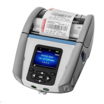 Zebra ZQ620 ZQ62-HUWAE00-00 Healthautoe imprimantă de etichete, BT, Wi-Fi, 8 dots/mm (203 dpi), LTS, disp., EPL, ZPL, ZPLII, CPCL