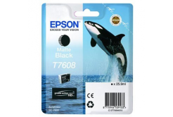 Epson T7608 C13T76084010 mat negru (matte black) cartus original