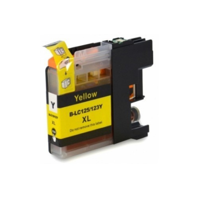Brother LC-125XL / LC-127XL galben (yellow) cartus compatibil