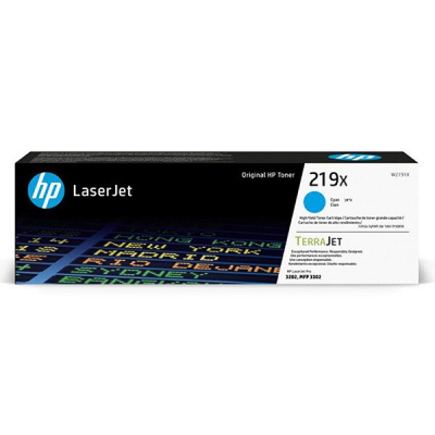 HP 219X W2191X azuriu (cyan) toner original