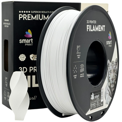 Smart Print FG-S82-E1, 3D filament, PLA, 1,75mm, 1000g, Alb (Meta white)