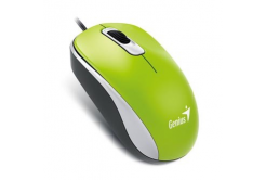 Genius Mouse DX-110 31010116112, 1000DPI, optical, 3tl., Cu fir USB, verde