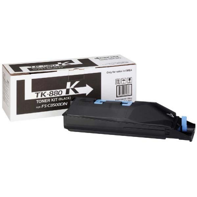 Kyocera Mita TK-880K negru (black) toner original