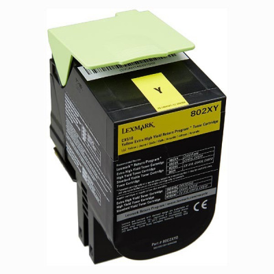 Lexmark 80C2XY0 galben (yellow) toner original