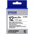 Epson LabelWorks LK-4WBW C53S654016 12mm x 9m, text negru / fundal alb, adeziv puternic, banda original