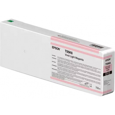 Epson C13T55K60N purpuriu deschis (vivid light magenta) cartus original