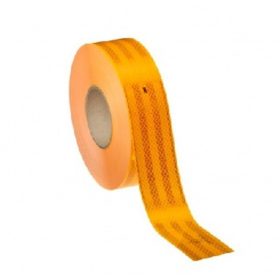 3M 983-21 Diamond Grade Bandă fluorescentă reflectorizantă, galben, lățime 55 mm, metraj