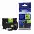 Banda compatibila Brother TZ-C61 / TZe-C61, semnal 36mm x 8m, text negru / fundal galben