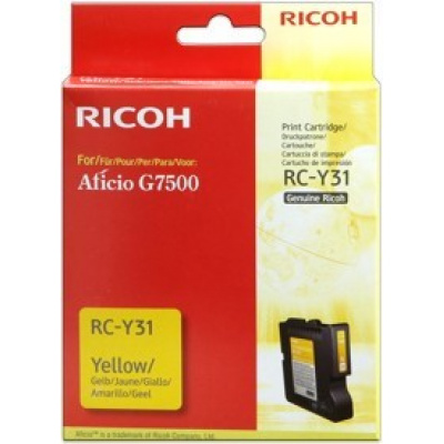 Ricoh 405503 galben (yellow) cartus de gel original