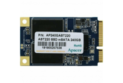 Disc intern SSD Apacer mSATA, interne mSATA, 240GB, AST220, AP240GAST220-1, 550 MB/s-R, 530 MB/s-W,Panther