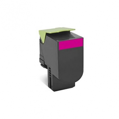Lexmark 80C2SM0 purpuriu (magenta) toner compatibil