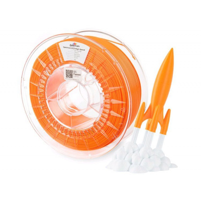 Spectrum 81052 3D filament, PLA High Speed, 1,75mm, 1000g, Portocaliu (Lion orange)