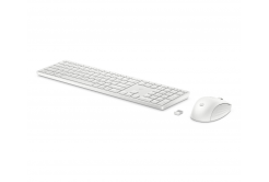 HP 655 Wireless keyboard mouse White