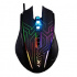 A4Tech Mouse X87 Oscar Neon, 2400DPI, optică, 8 butoane, USB cu fir, neagră, pentru gaming, iluminare neon