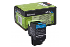 Lexmark 70C2HCE azuriu (cyan) toner original
