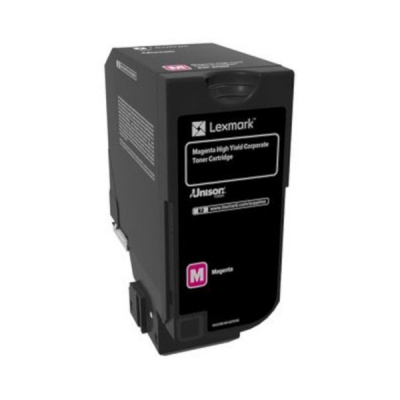 Lexmark 84C2HME purpuriu (magenta) toner original