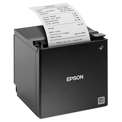 Epson TM-m30III C31CK50152, imprimanta de chitanțe, USB, USB-C, BT, Ethernet, Wi-Fi, 8 dots/mm (203 dpi), cutter, black