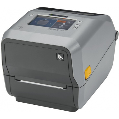 Zebra ZD621t ZD6A042-31EF00EZ TT, 8 dots/mm (203 dpi), imprimantă de etichete, RTC, USB, USB Host, RS232, BT (BLE), Ethernet, peeler, grey (succesor GC420t)