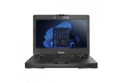 Getac S410G5 rugged 14" notebook with touchscreen, Intel Core i5 4.6GHz, 16GB RAM, 256GB SSD, Windows 11 Pro, MIL-STD 810H, IP53, Wi-Fi 6E, Thunderbolt 4, bright 1000 cd display, QWERTZ backlight keyboard.